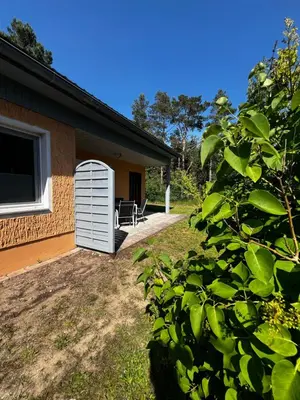 Ein Garten an der Unterkunft Ferienhaus Maite