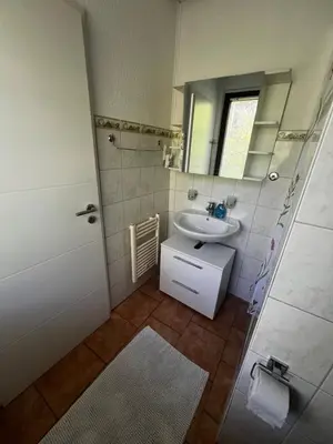 Ein Badezimmer in der Unterkunft Ferienhaus Maite