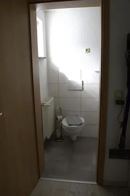 Ein Badezimmer in der Unterkunft Seestern
