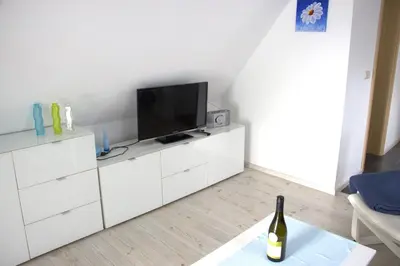TV/Unterhaltungsangebot in der Unterkunft Muschel