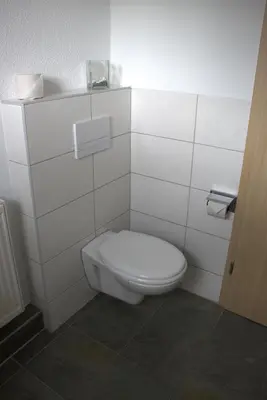 Ein Badezimmer in der Unterkunft Muschel