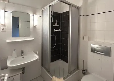 Ein Badezimmer in der Unterkunft Resi M3