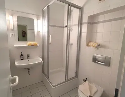 Ein Badezimmer in der Unterkunft Resi C6