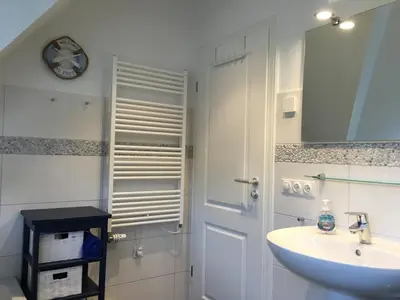Ein Badezimmer in der Unterkunft Steentje