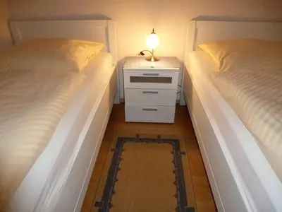 Ein Bett oder Betten in einem Zimmer der Unterkunft Meeresglück - b48479