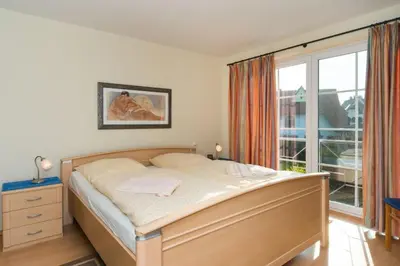 Ein Bett oder Betten in einem Zimmer der Unterkunft Sonnenschein - b48480