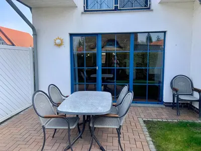 Ein Patio oder anderer Außenbereich in der Unterkunft Leuchtturm - b48402