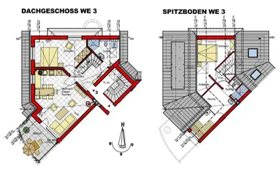 Grundriss der Unterkunft Hühnergott