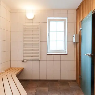 Ein Badezimmer in der Unterkunft Strandrose - b49000