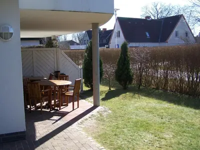 Ein Garten an der Unterkunft Victoria