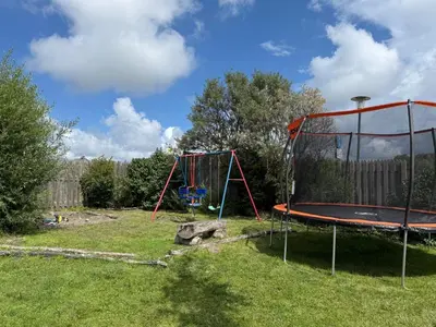 Ein Kinderspielbereich in der Unterkunft Zum Wall