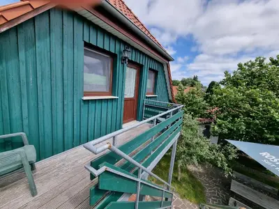 Ein Garten an der Unterkunft Pension & Wirtshaus ''Tun Eikkoter'' Eichkater
