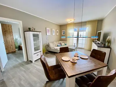 Küche/Küchenzeile in der Unterkunft Ostsee Wellnessresidenz Wohnung 10 in Zingst