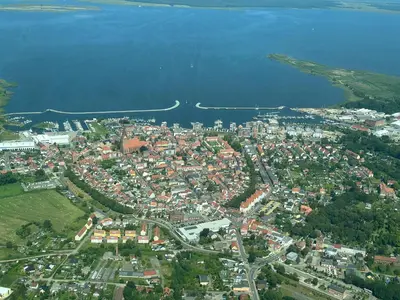 Ein allgemeiner Meerblick oder ein Meerblick von der Ferienwohnung aus