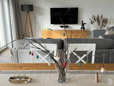 TV/Unterhaltungsangebot in der Unterkunft Ferienhaus Hornhecht