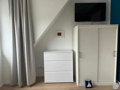 TV/Unterhaltungsangebot in der Unterkunft Ferienhaus Hornhecht