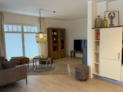 TV/Unterhaltungsangebot in der Unterkunft Villa Strandleben