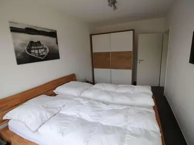 Ein Bett oder Betten in einem Zimmer der Unterkunft Holiday home with swimming pool