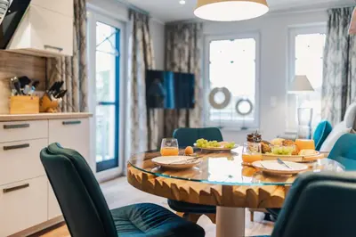 Essen in der Ferienwohnung oder in der Nähe