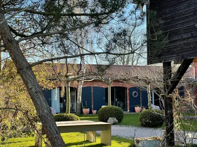 Ein Garten an der Unterkunft Hof Himmelgrün