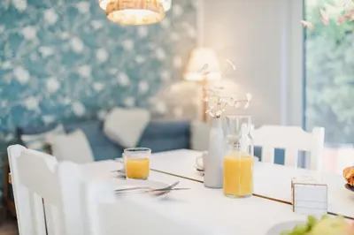 Getränke in der Unterkunft Ferienwohnung #einzigartig