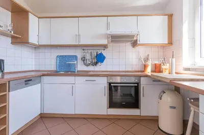 Küche/Küchenzeile in der Unterkunft Haus NÖCK
