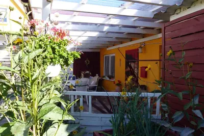 Ein Garten an der Unterkunft Apartment Fuhlendorf 2