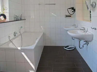 Ein Badezimmer in der Unterkunft Holiday home in Prerow (Ostseebad) 2650