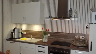 Küche/Küchenzeile in der Unterkunft Haus Sonneneck 1 - b65940