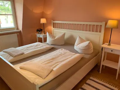 Ein Bett oder Betten in einem Zimmer der Unterkunft Akazienhaus 5 - b65936