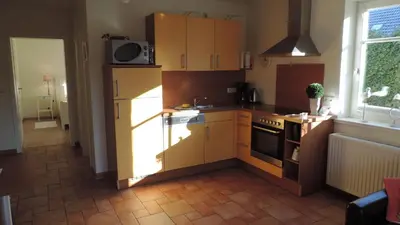 Küche/Küchenzeile in der Unterkunft Akazienhaus 2 - b65937