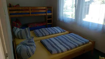 Ein Bett oder Betten in einem Zimmer der Unterkunft Holiday home Fuhlendorf 1