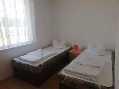 Ein Bett oder Betten in einem Zimmer der Unterkunft Holiday home Fuhlendorf 1