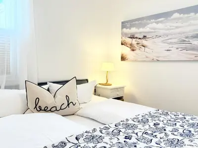 Ein Bett oder Betten in einem Zimmer der Unterkunft Störtebekerkoje 12 1