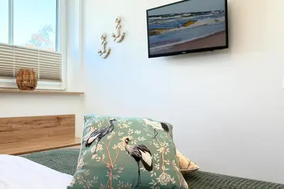TV/Unterhaltungsangebot in der Unterkunft Störtebekerkoje 12 6