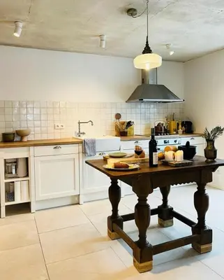 Küche/Küchenzeile in der Unterkunft Ferienhaus Slichtemolen