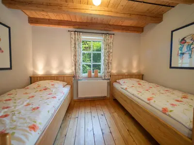 Ein Bett oder Betten in einem Zimmer der Unterkunft Ferienhaus mit 3 Schlafzimmern für 6 Personen