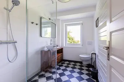 Ein Badezimmer in der Unterkunft Eenhoorn