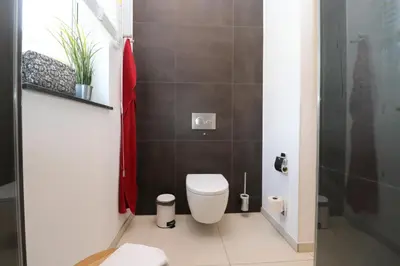 Ein Badezimmer in der Unterkunft Alte Seefahrtschule App 09 