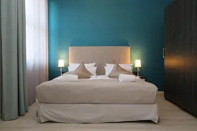 Ein Bett oder Betten in einem Zimmer der Unterkunft Alte Seefahrtschule App 15 