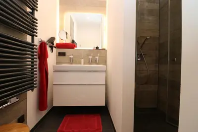 Ein Badezimmer in der Unterkunft Alte Seefahrtschule App 07 