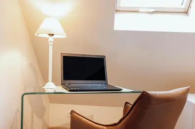 TV/Unterhaltungsangebot in der Unterkunft Goldregen - waldnah mit Kamin und Balkon