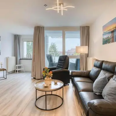5-Sterne-Ferienwohnung Ostseeglück Zingst inklusive Strandkorb von April-Oktober