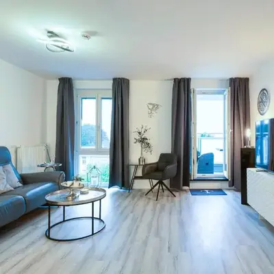 5-Sterne-Apartment Ostseeperle Zingst inklusive Strandkorb April-Oktober