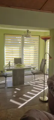 Ein Sitzbereich in der Unterkunft Ostseekrabbe