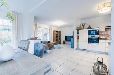 Küche/Küchenzeile in der Unterkunft Villa Strandleben