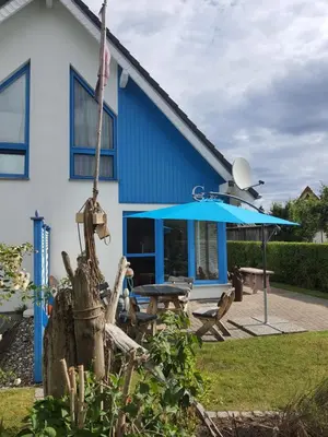 Ein Garten an der Unterkunft Ginster