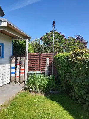 Ein Garten an der Unterkunft Ginster