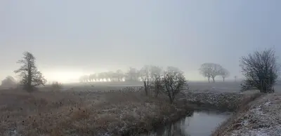 Naturlandschaft in der Nähe der Ferienwohnung