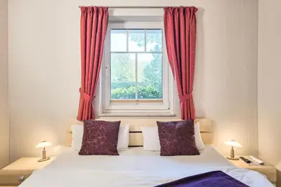 Ein Bett oder Betten in einem Zimmer der Unterkunft Seestern
